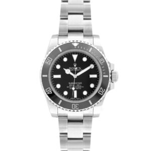 Submariner 114060 ‘No Date’ Black Ceramic