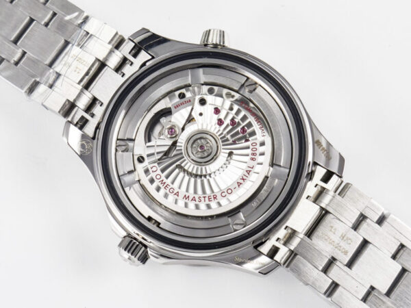 Seamaster Diver 300M VSF 1:1 Best Edition Black Ceramic Black Dial on SS Bracelet A8800 V2 - Image 15